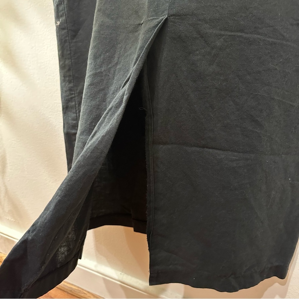 Linen Drawstring Skirt - Picture 8 of 8
